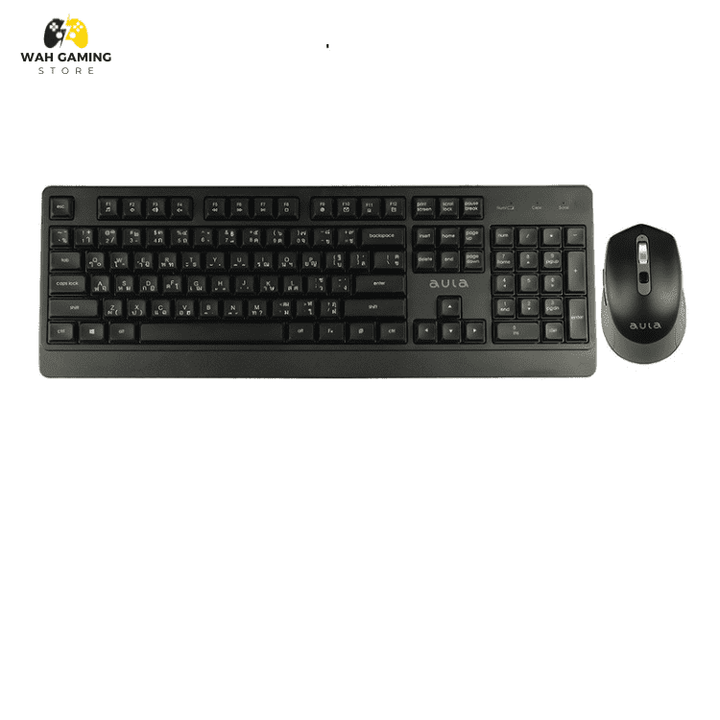 Aula AC203 2.4GHz Wireless Keyboard and Mouse Combo For Professional Work - Wah Gaming Store