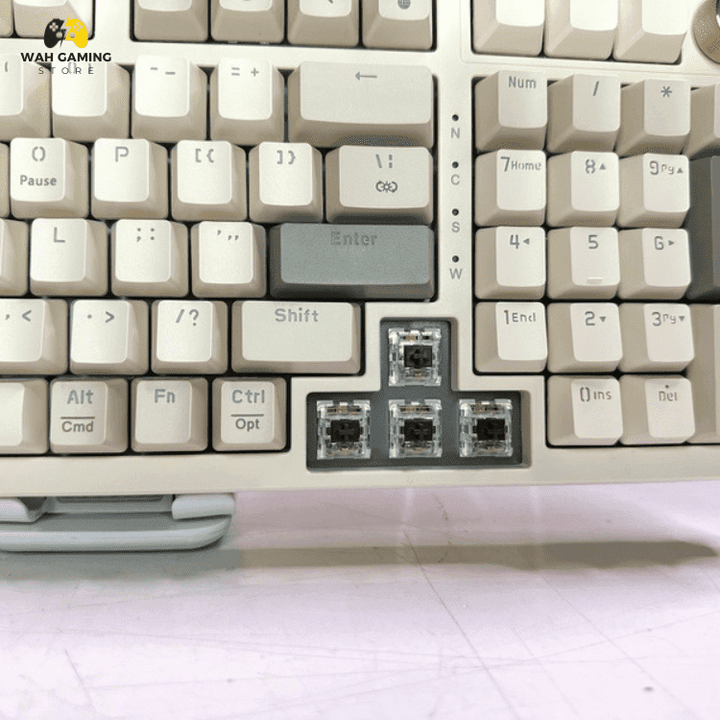 Monster Airmars Km 4 Pro 98% Layout Gasket Design Wired Gaming Keyboard - Wah Gaming Store