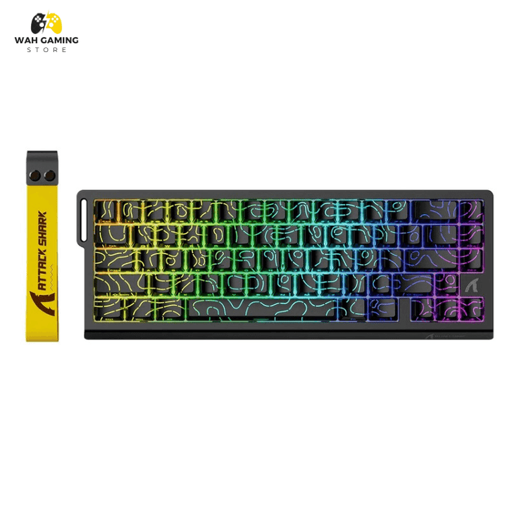 ATTACK SHARK X68 HE Rapid Trigger Keyboard Magnetic Switch - Wah Gaming Store