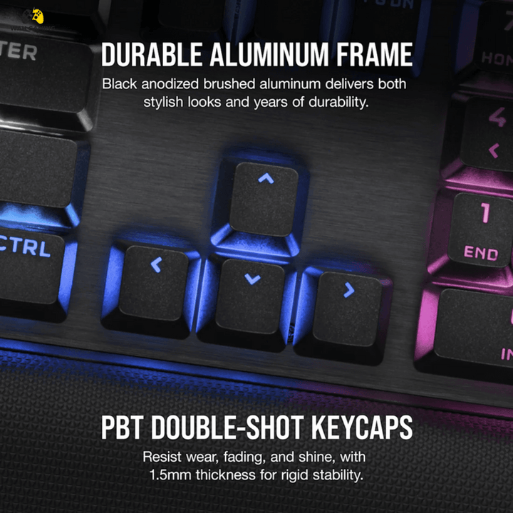 Corsair K60 RGB Pro SE Mechanical Gaming Keyboard CHERRY Mechanical switches Used Best Condition - Wah Gaming Store