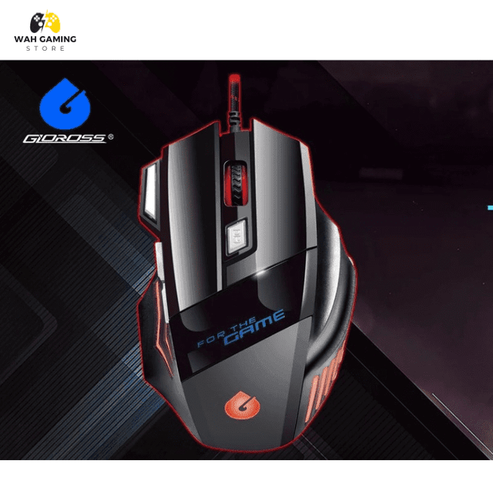 G5 Wired Mouse 7 Button RGB Luminous Gaming Mouse 7 Buttons 3200 DPI And Fire Button - Wah Gaming Store