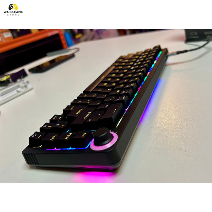 Homoo KB keyboard rotating windmill RGB lighting effect