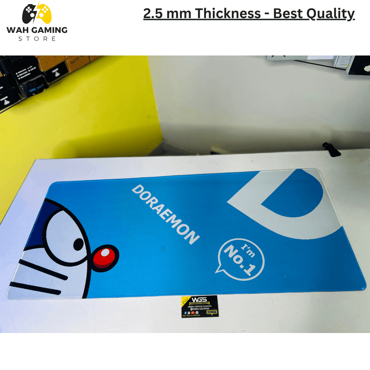 Premium Design XXL Size Mousepads - Full Size Table Mats Size (900mm X 400 mm) - Wah Gaming Store