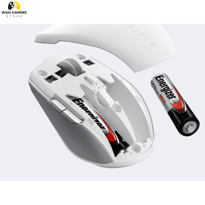 Razer Pro Click Mini Portable Wireless Mouse Sleek & Compact Design HyperScroll Technology Productivity Dongle Connect up to 4 Devices 7 Programmable Buttons Used Best Condition - Wah Gaming Store