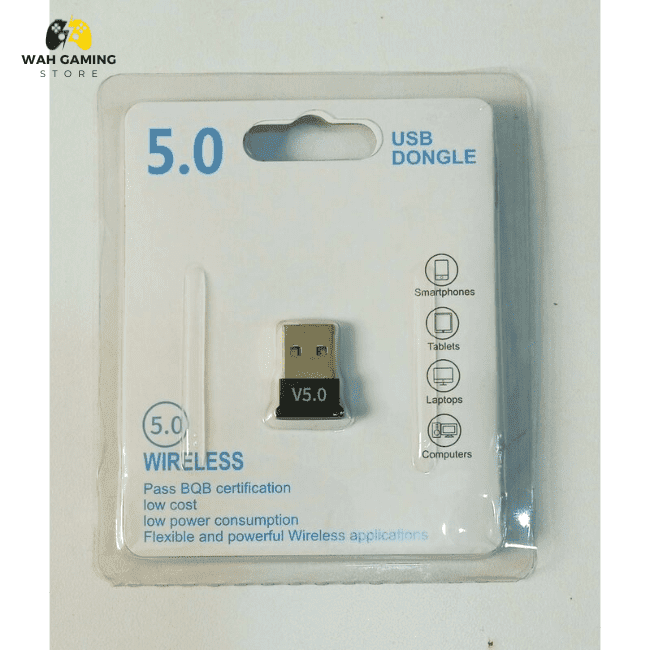 USB Bluetooth 5.0 Adapter Wireless Dongle for PC - Wah Gaming Store