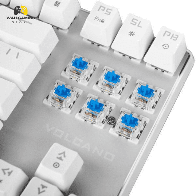 Modecom Volcano Tkl Compact Gaming Keyboard - Otemu Blue Switches - Wah Gaming Store