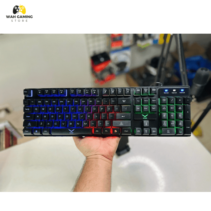 K780 Gaming Keyboard - Rgb Backlit Full size Gaming Keyboard - Wah Gaming Store