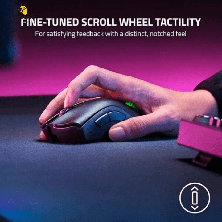 Razer DeathAdder V2 Pro Wireless Top Esports Athletes Razer Focus+ Optical Sensor Used Without Box - Wah Gaming Store