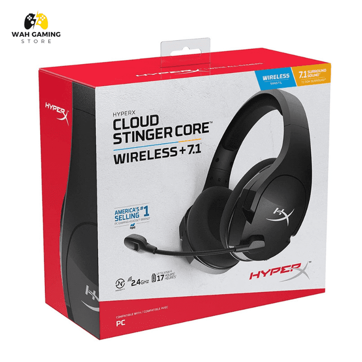 HyperX Cloud Stinger Core Wireless + 7.1 - Wah Gaming Store