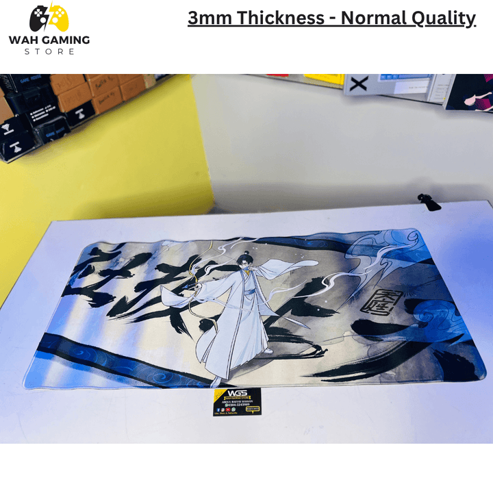 Premium Design XXL Size Mousepads - Full Size Table Mats Size (900mm X 400 mm) - Wah Gaming Store