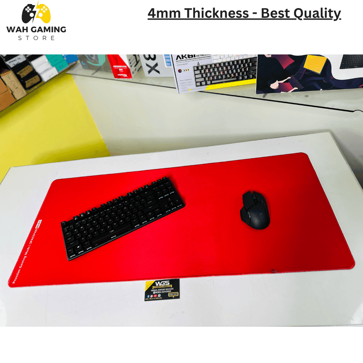 Premium Design XXL Size Mousepads - Full Size Table Mats Size (900mm X 400 mm) - Wah Gaming Store