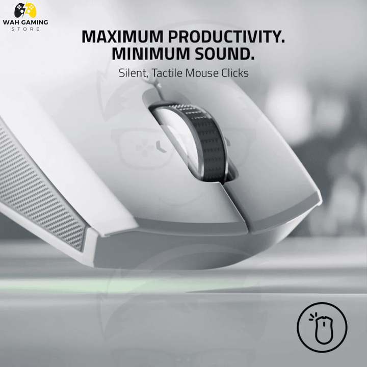 Razer Pro Click Mini Portable Wireless Mouse Sleek & Compact Design HyperScroll Technology Productivity Dongle Connect up to 4 Devices 7 Programmable Buttons Used Best Condition - Wah Gaming Store