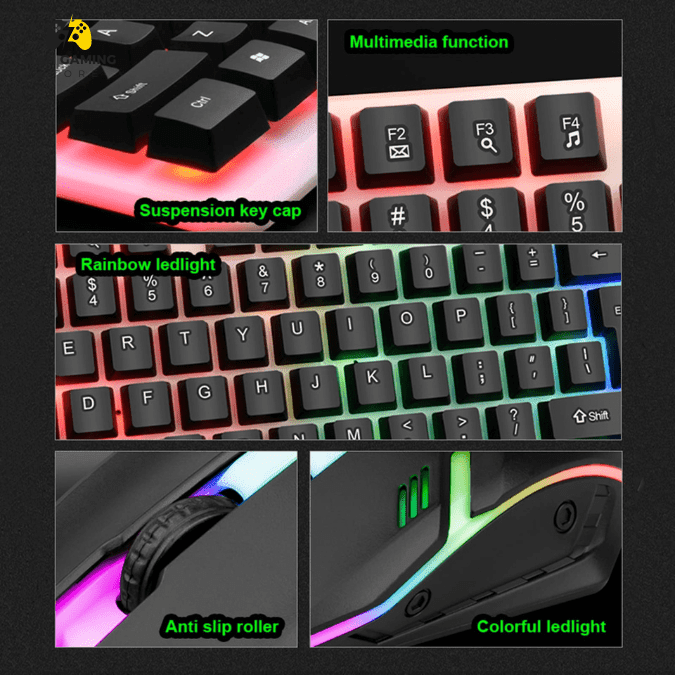 Gtx 350 Gaming Mouse Keyboard Combo - Wah Gaming Store