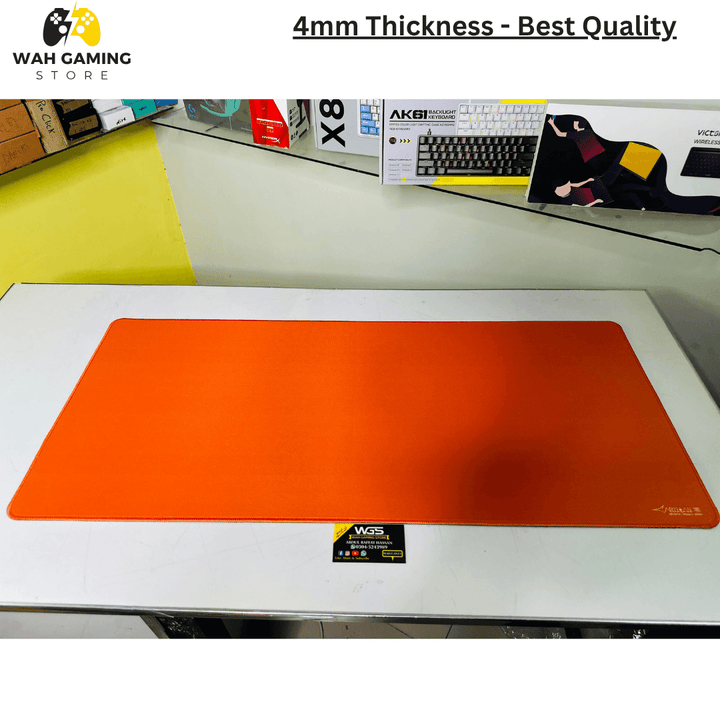 Premium Design XXL Size Mousepads - Full Size Table Mats Size (900mm X 400 mm) - Wah Gaming Store
