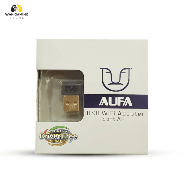 Alfa Wifi Adapter 300-Mbps Alfa Usb LAN Card For Computer Laptop Driver Free Supports all Windows - Wah Gaming Store