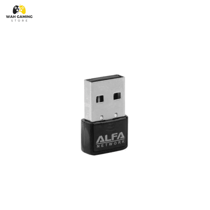Alfa Wifi Adapter 300-Mbps Alfa Usb LAN Card For Computer Laptop Driver Free Supports all Windows - Wah Gaming Store