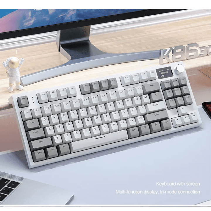 ATTACK SHARK K86 Tri Mode Wireless Mechanical Keyboard - Wah Gaming Store