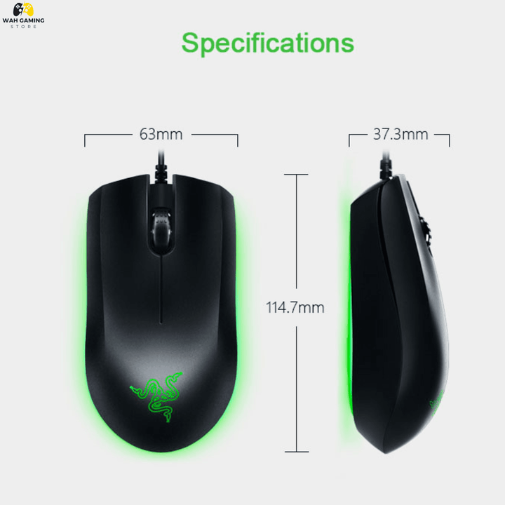 Razer Jugan Wired RGB 7200 DPI Gaming Mouse Open Box Brand New Condition - Wah Gaming Store