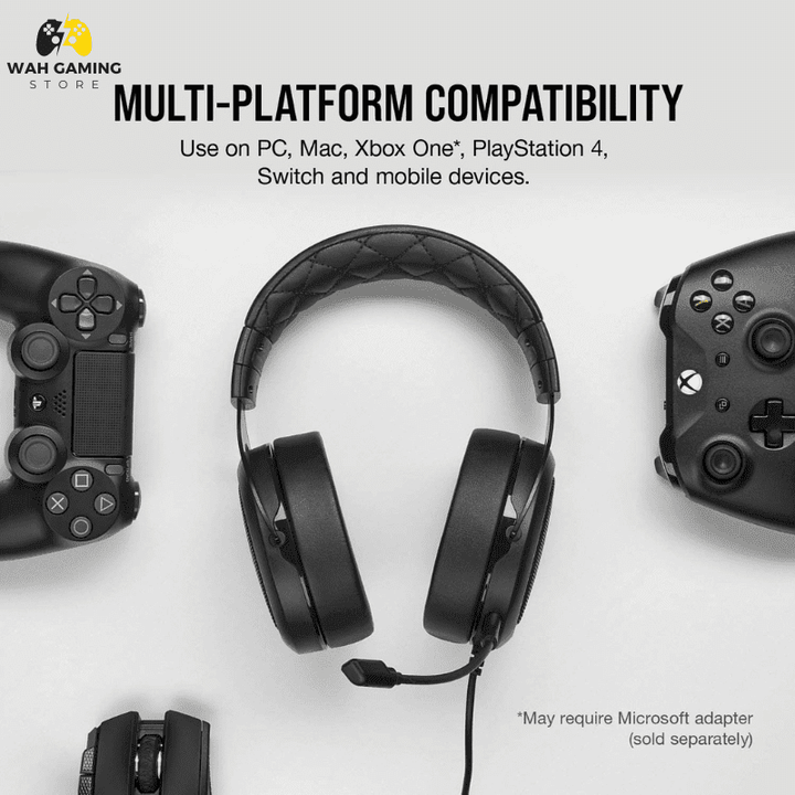 Corsair Hs 50 Pro Gaming Headset - Superb Built and Sound - Wah Gaming Store