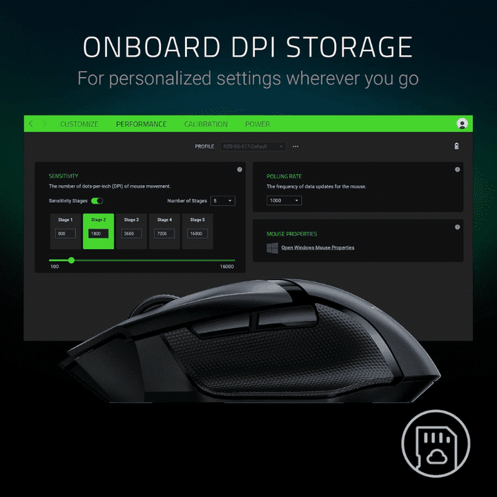 Razer Basilisk X HyperSpeed Wireless Gaming Mouse - Wah Gaming Store