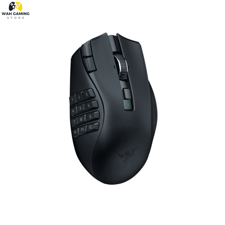 Razer Naga V2 Pro Wireless Gaming Mouse 19+1 Programmable Buttons HyperScroll Pro Wheel Focus Pro 30K Optical Sensor Optical Mouse Switches Gen 3 Used Best Condition - Wah Gaming Store