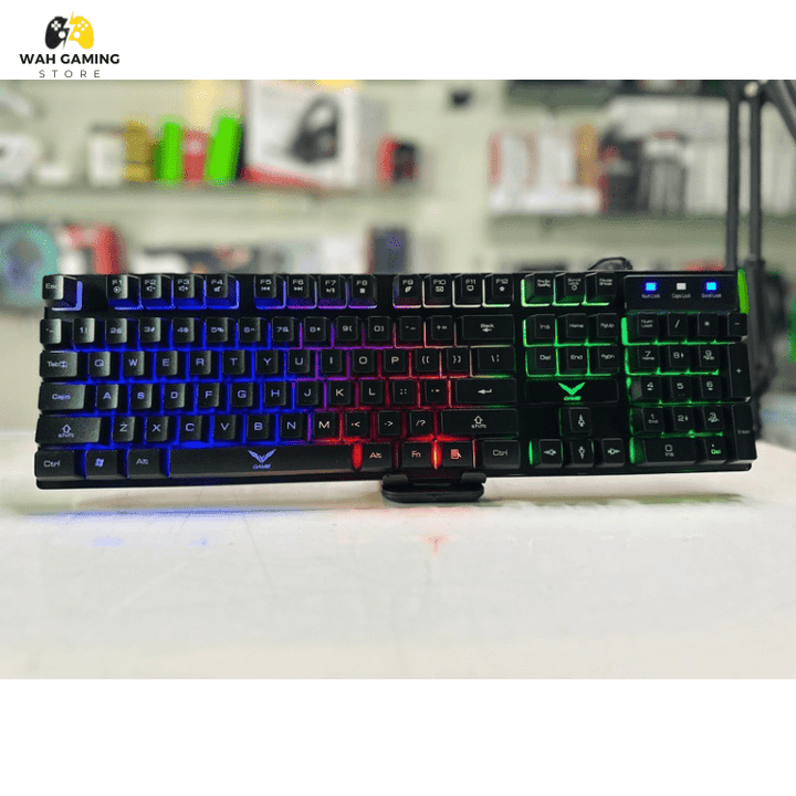 K780 Gaming Keyboard - Rgb Backlit Full size Gaming Keyboard - Wah Gaming Store