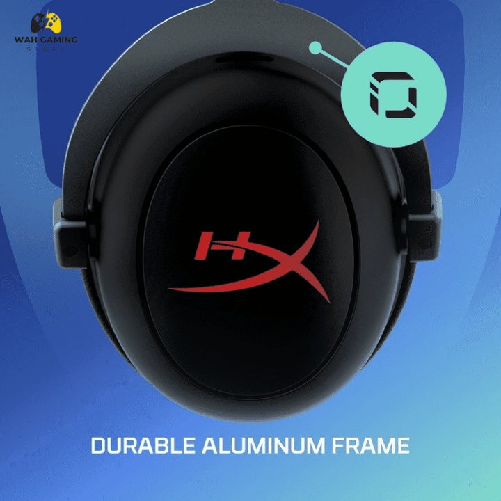 HyperX Cloud II Core Wireless Gaming Headset for PC, DTS X Headphone Open Box Brand New Condition 1 Month Local Warranty - Wah Gaming Store