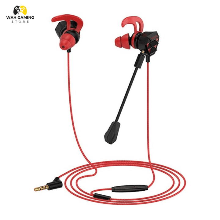 Kisonli G9 Gaming Earphones With Deatachable Microphone. - Wah Gaming Store