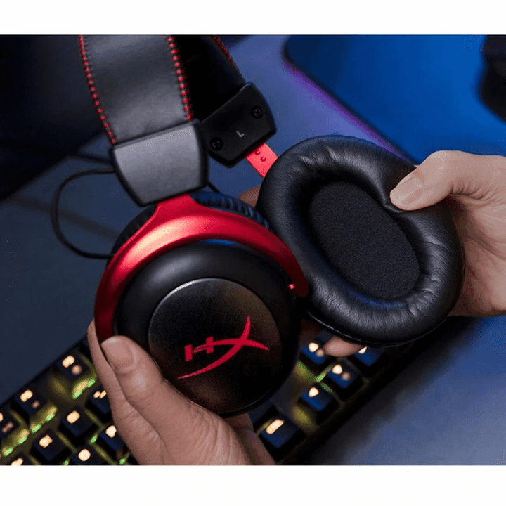 HyperX Cloud II Gaming Headset 7.1 Surround Sound - Standard (Normal) Condition - OpenBox - Wah Gaming Store