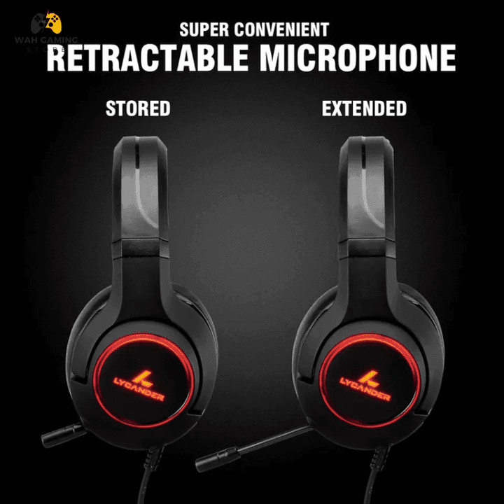 Lycander Gaming Headset with Microphone - Wah Gaming Store