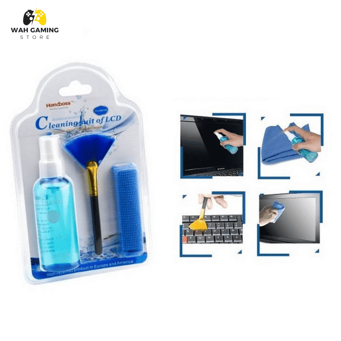 3 in1 Cleaning Spray Laptop Cleaning Spray Handboss Best Quality - Wah Gaming Store