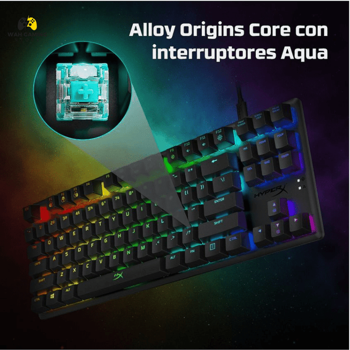 HyperX Alloy Origins Core Tenkeyless Mechanical Gaming Keyboard - Wah Gaming Store