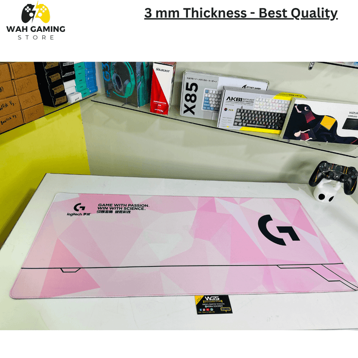 Premium Design XXL Size Mousepads - Full Size Table Mats Size (900mm X 400 mm) - Wah Gaming Store