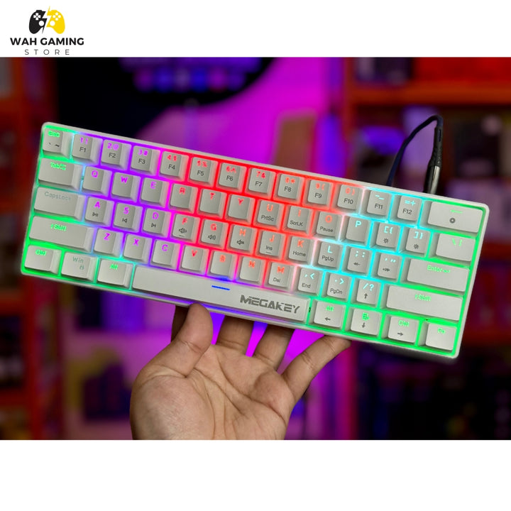 MEGA KEY 60% Hot-Swappable Mechanical Keyboard RGB | Type-C Gaming ...
