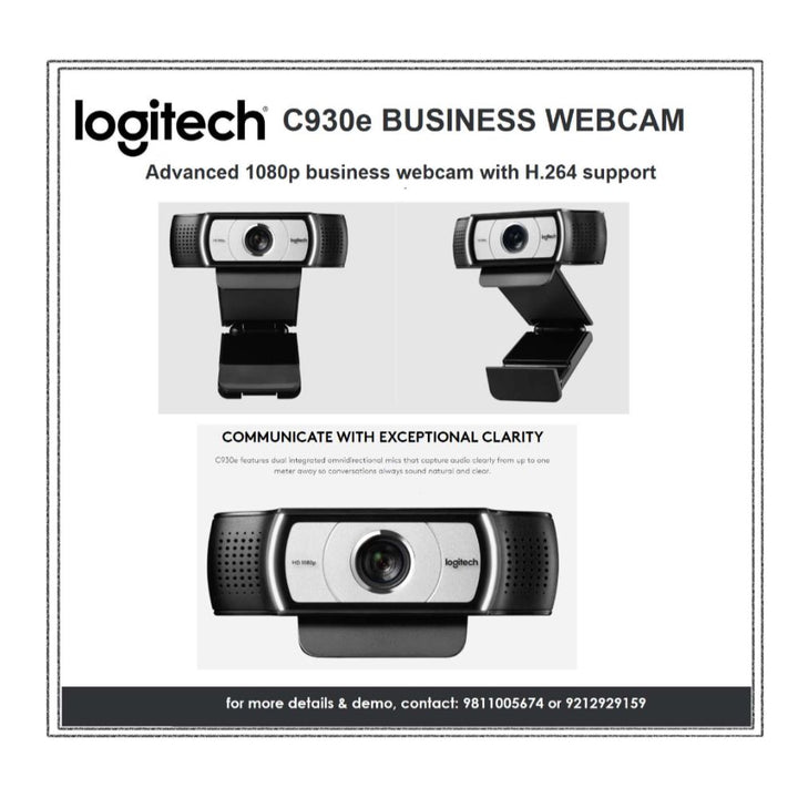 Logitech C930e Used Webcam Pakistan Listing