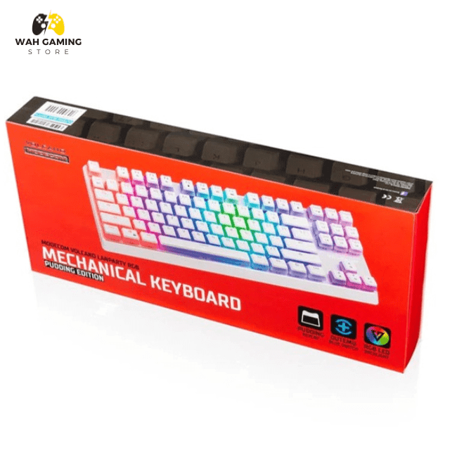 Modecom Volcano Tkl Compact Gaming Keyboard - Otemu Blue Switches - Wah Gaming Store