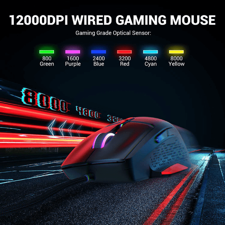 Eksa Em 600 Professional Gaming Mouse - Wah Gaming Store