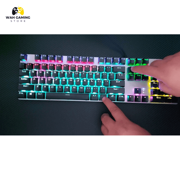 Aoc Gk 410 Mechanical Gaming Keyboard - Black Switches - Wah Gaming Store