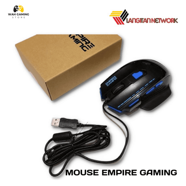 Hell Hound Gaming Mouse 7200 Dpi And Extra Weights - Wah Gaming Store