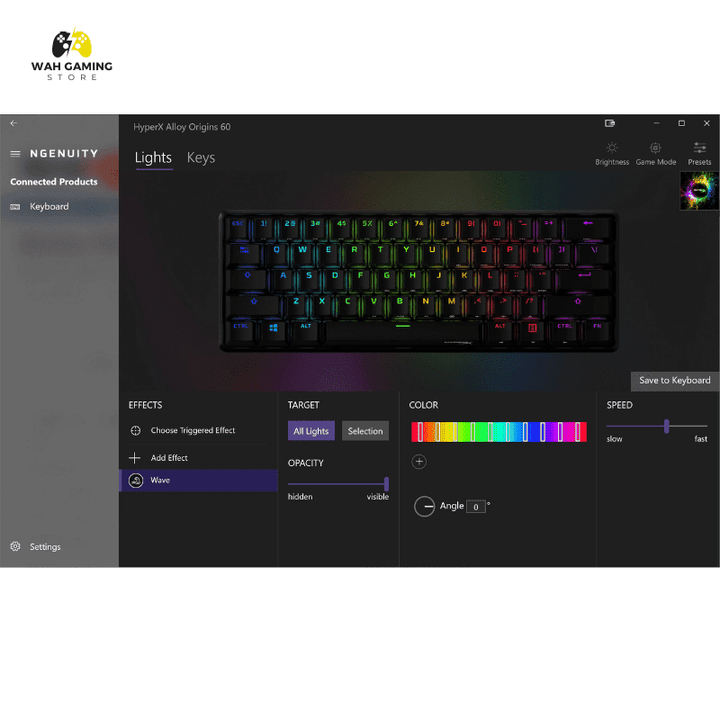 HyperX Alloy Origins 60 - Mechanical Gaming Keyboard - Wah Gaming Store