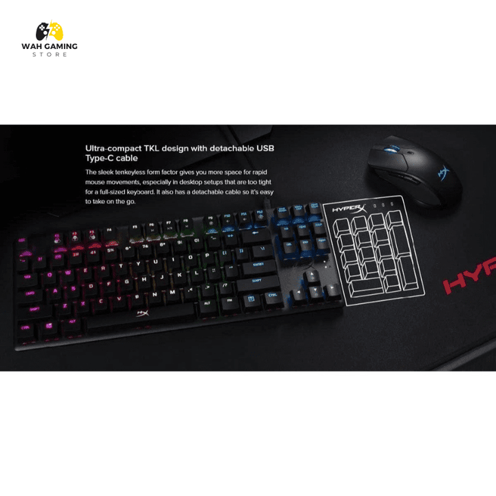 HyperX Alloy Origins Core Tenkeyless Mechanical Gaming Keyboard - Wah Gaming Store