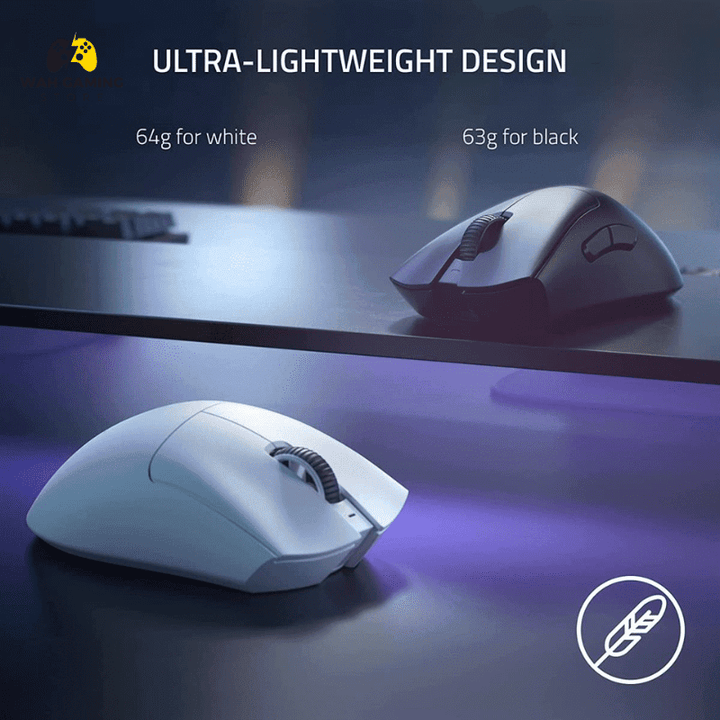 Razer DeathAdder V3 Pro Gaming Mouse - Black & White - Wah Gaming Store
