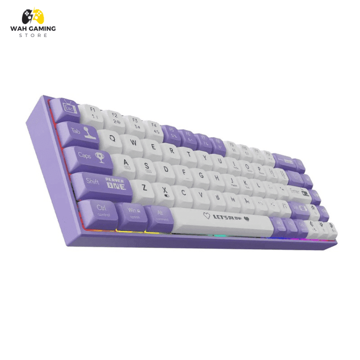 Ajazz Ak680 wired All Colours Available Brand New - Wah Gaming Store