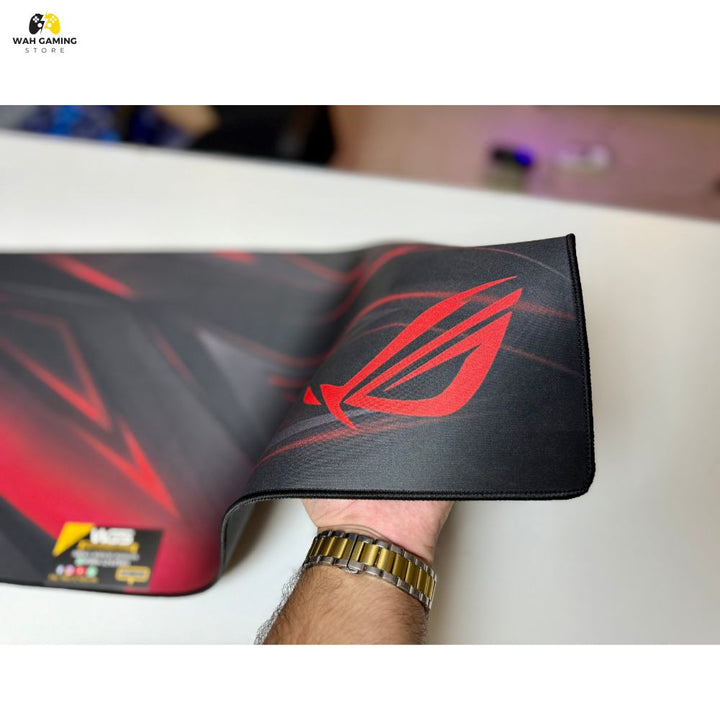 900x400 Gaming Mousepad – Red ROG Extended