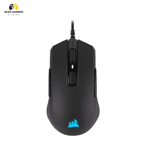 Corsair M55 RGB Pro Wired Ambidextrous Gaming Mouse Upto 12,400 DPI Adjustable Sensor 8 Programmable Buttons Black - Wah Gaming Store