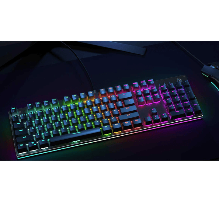 AUKEY KM G12 RGB MECHANICAL GAMING KEYBOARD BROWN SWITCH - Wah Gaming Store