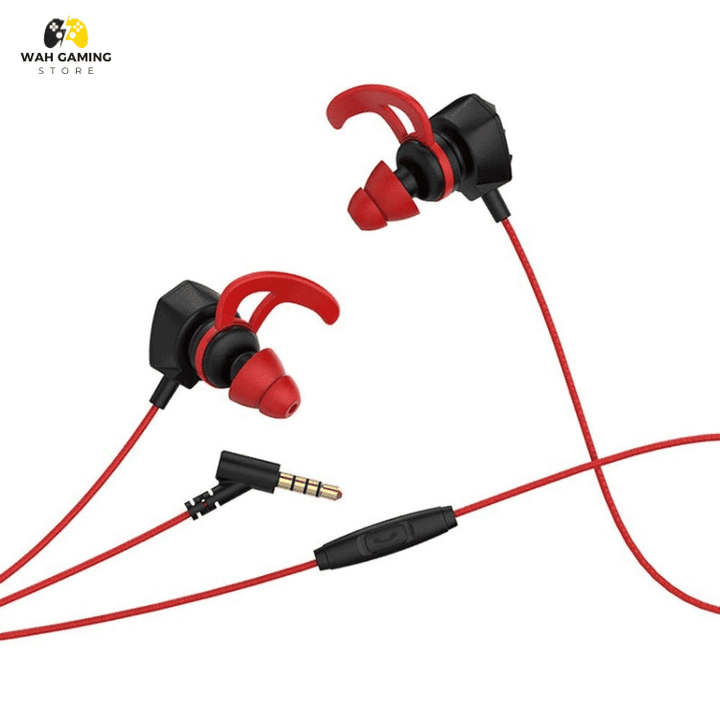Kisonli G9 Gaming Earphones With Deatachable Microphone. - Wah Gaming Store