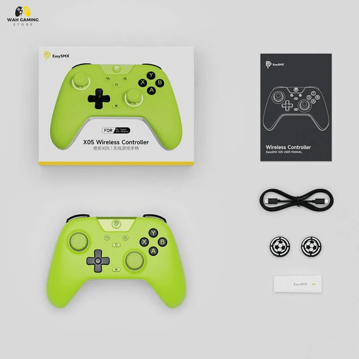 EasySMX X05 Multiplatform Gaming Controller with Hall Effect Joysticks - All Colours - Wah Gaming Store