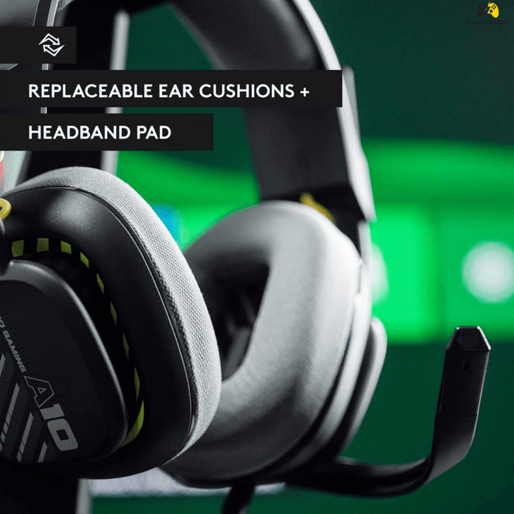 ASTRO A10 GEN2 OVER EAR GAMING HEADSET - With Original Splitter And Without Box Used But Excellent Condition - Wah Gaming Store