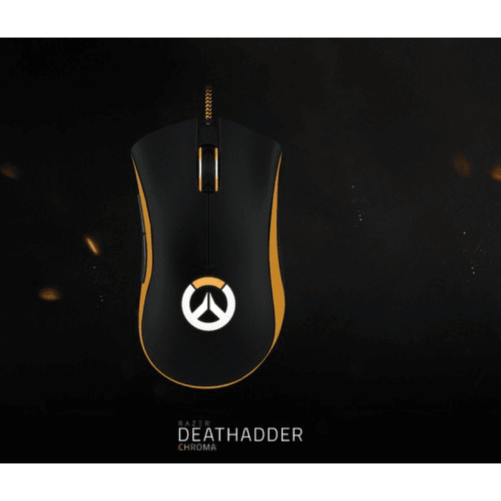 DeathAdder Chroma Overwatch Edition - Chroma Enabled RGB Ergonomic Gaming Mouse - World's Most Precise Sensor - Comfortable Grip - The Esports Gaming Mouse - Brand New Condition OpenBox - Wah Gaming Store